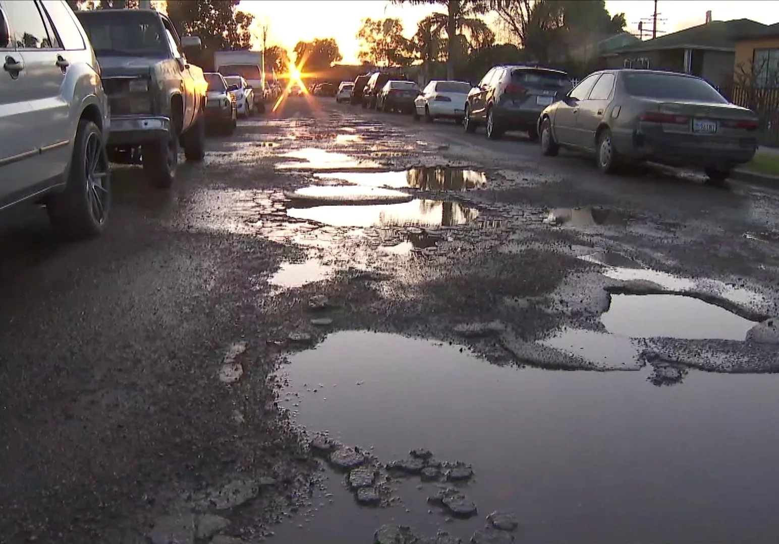 potholes
